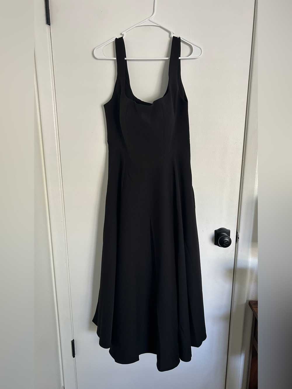 OddMuse Square Neck Midi Dress